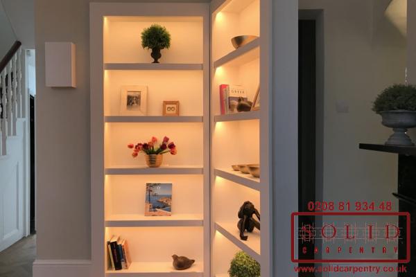 Bespoke Secret Rooms Solid Carpentry, Secret Bookcase Door Uk