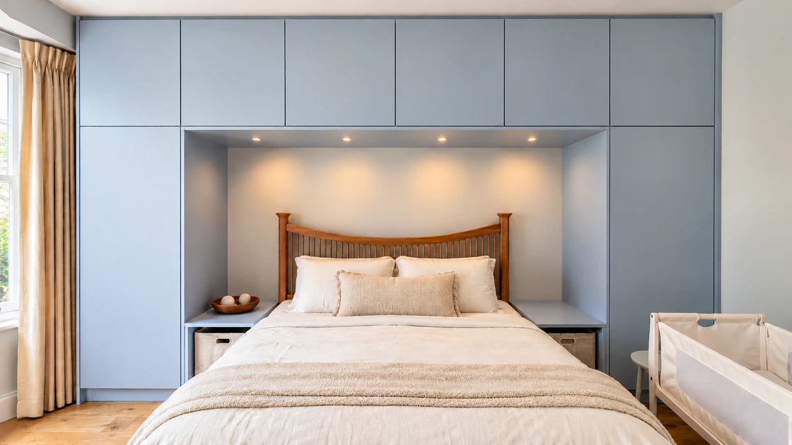 bespoke overbeds cupboards bedroom wardrobes
