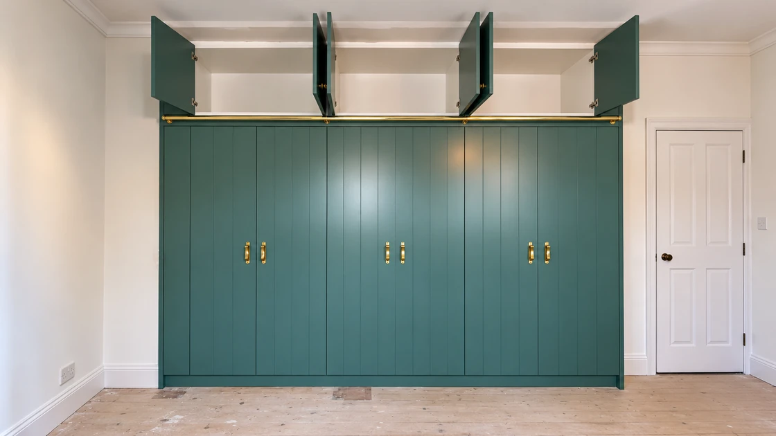 grooved doors bedroom wardrobe