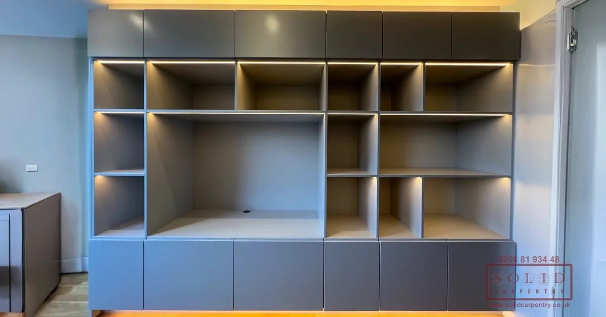 blue media storage units