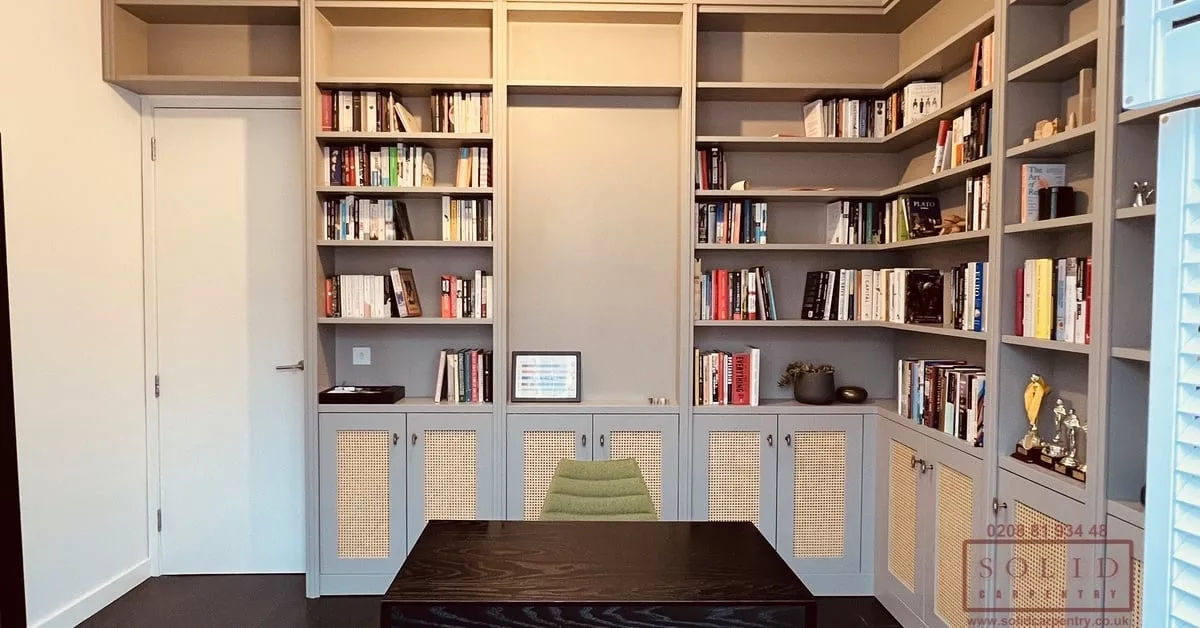 bespoke home library furniture
