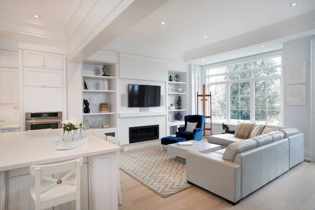 Built-In Alcove Shelve Units