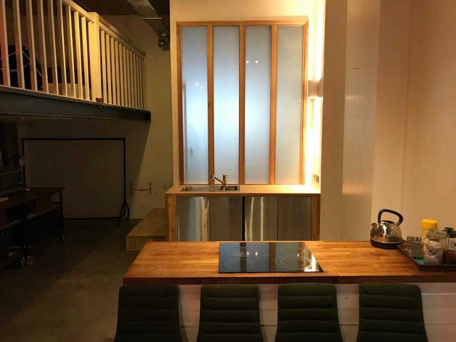 Finished kitchen