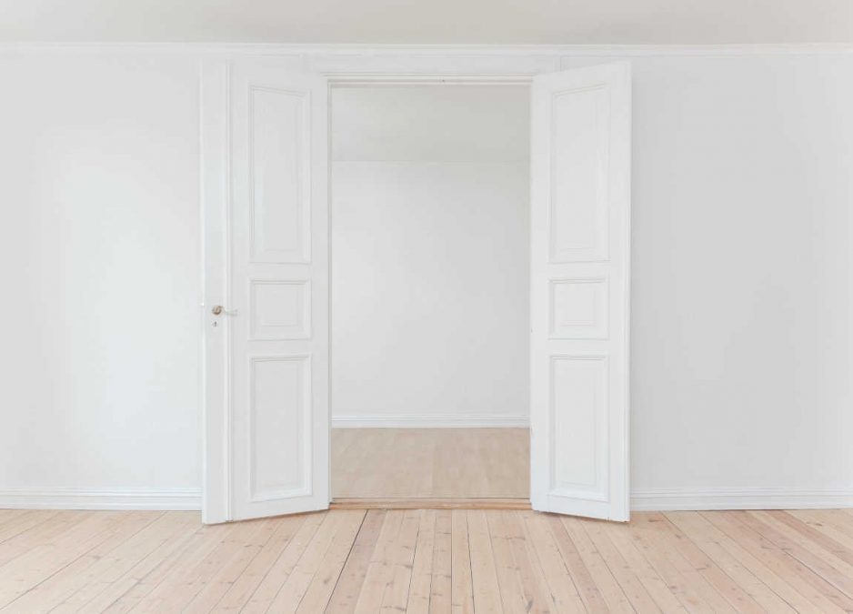 Custom made double doors