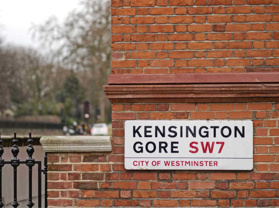 carpentry around Kensington Gore