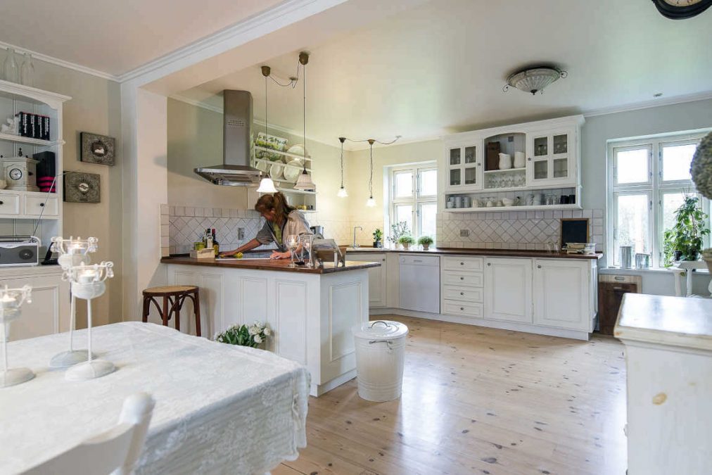 installed kitchen