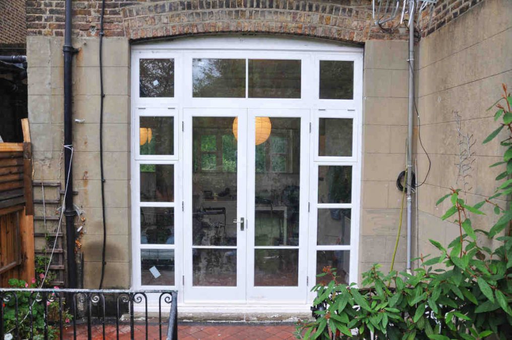 Garden french doors