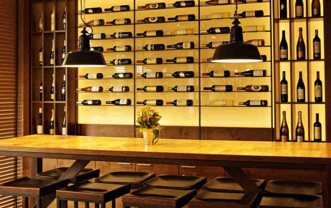 bar shelving