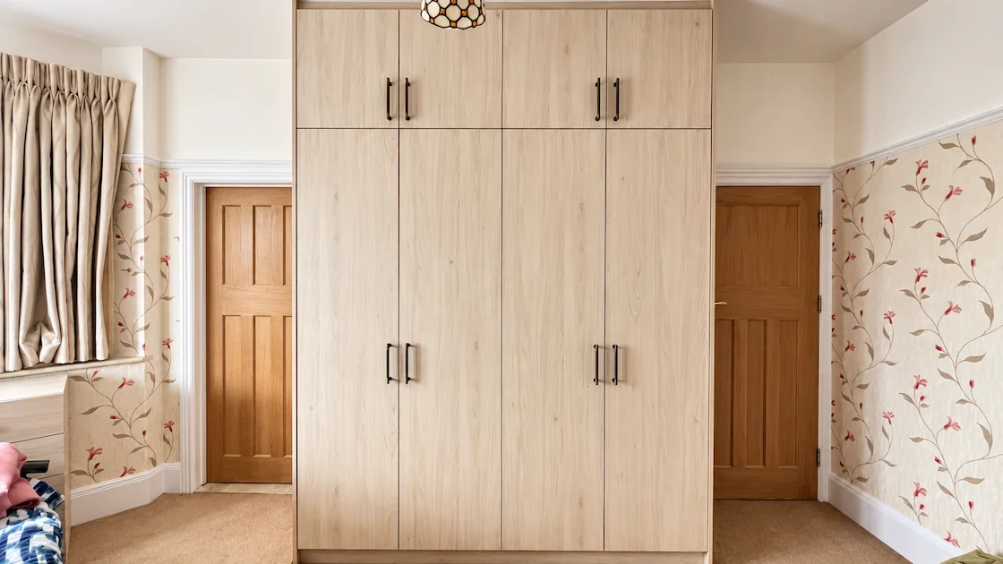 bespoke-made wardrobe