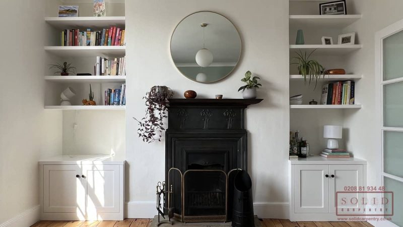 3 Bespoke Alcove Bookcase Tips | Solid Carpentry