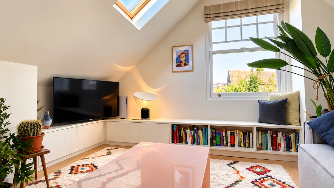 loft eave low-level storage cabinets